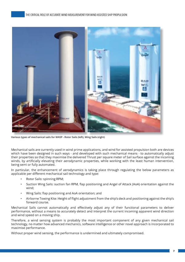 The Critical Role of Accurate Wind Measurement for Wind Assisted Ship Propulsion - Page 7