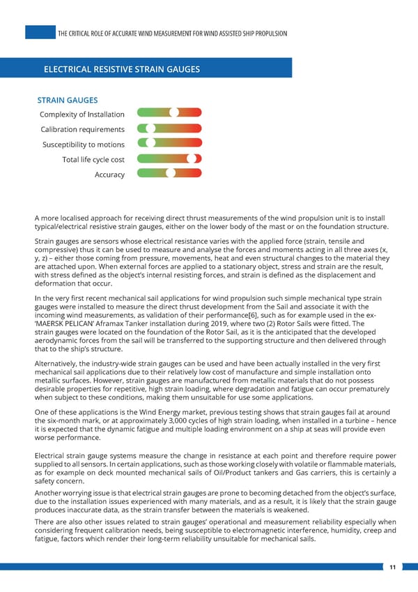 The Critical Role of Accurate Wind Measurement for Wind Assisted Ship Propulsion - Page 11