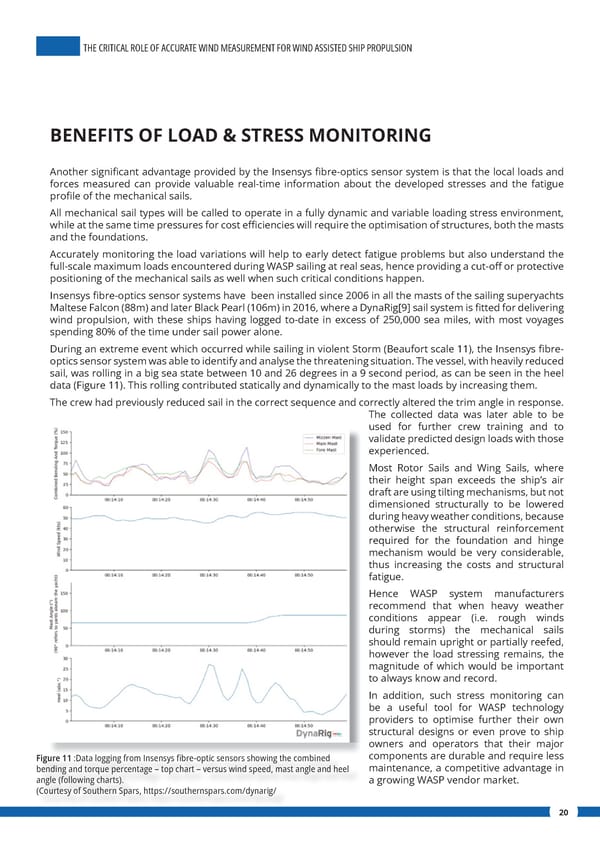 The Critical Role of Accurate Wind Measurement for Wind Assisted Ship Propulsion - Page 20