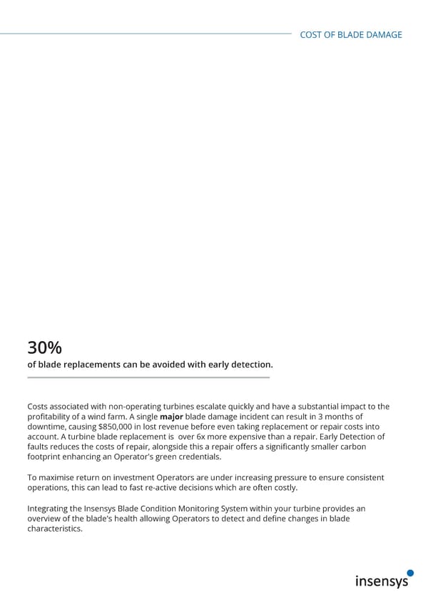 Insensys -  Blade Condition Monitoring - Page 3