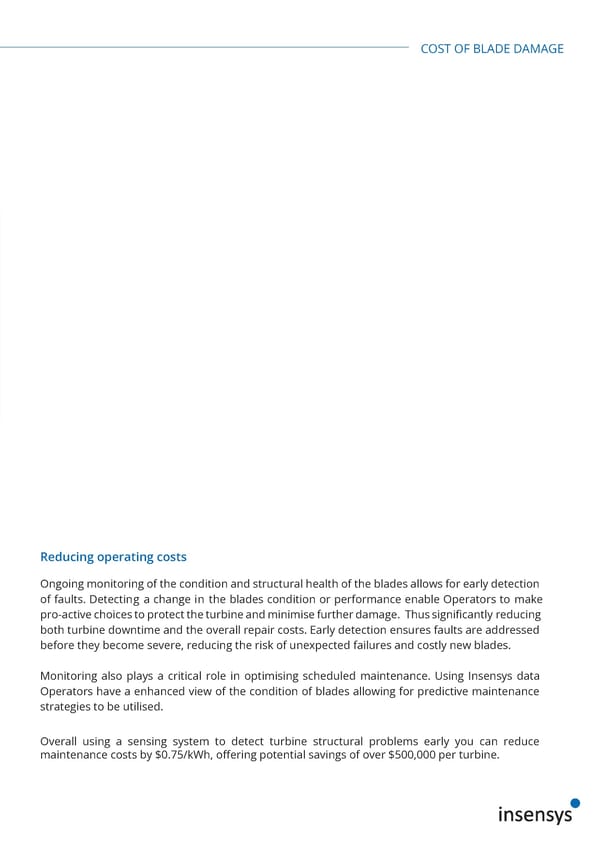 Insensys -  Blade Condition Monitoring - Page 5